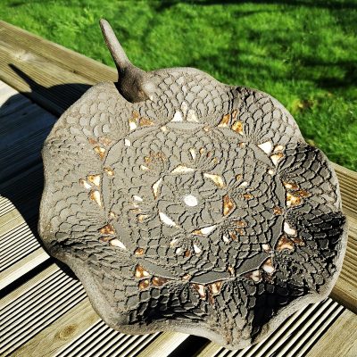 Bains d'oiseaux à poser