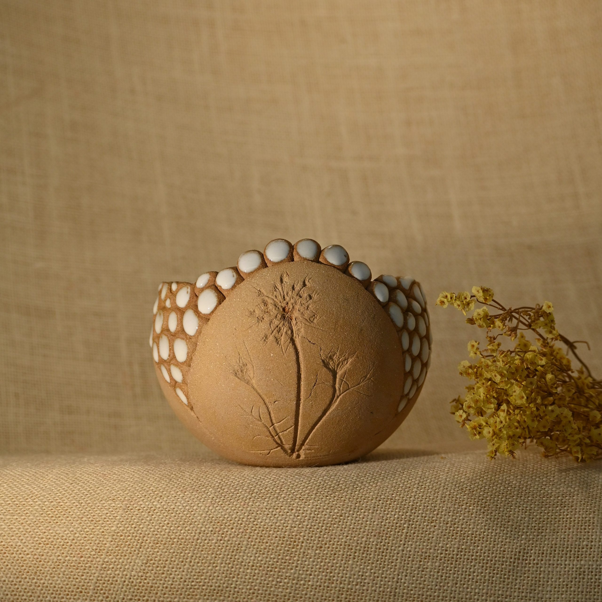 Pot TL Fleur de carotte 2